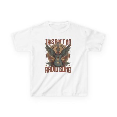 Hardy Radio Song Youth Graphic Band Tee - Sunlit Funlit Country Music Tees